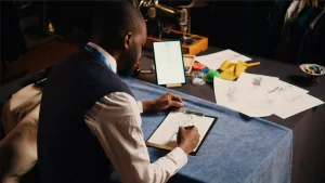 Investisseurs autour d'une table de négociation